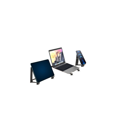 Heightening And Folding Three-in-one Multifunctional Computer Stand