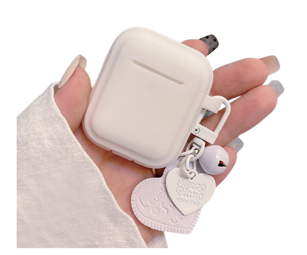 Compatible with Apple, Compatible with Apple , Gentle Milky White Pendant Airpods Protective Cover